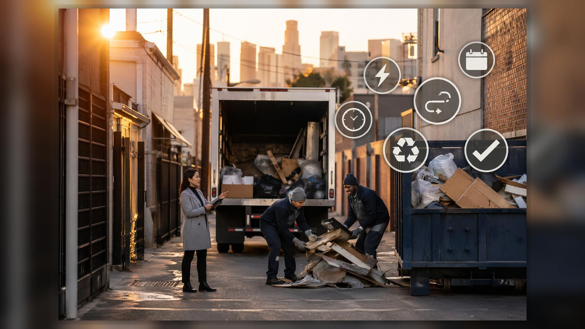 Same-Day Waste Solutions in LA: How Easy Waste Management Operates