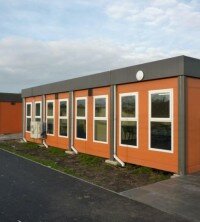 An example of a modular classroom